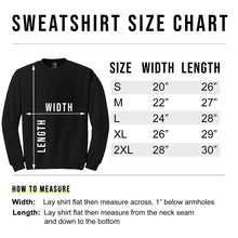 Load image into Gallery viewer, Synth Wave Wicked Bear Crewneck Sweatshirt - Black
